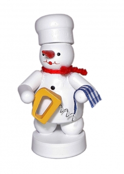 Bäcker Schneemann mit Rührgerät 